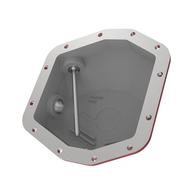 aFe Pro Series Rear Differential Cover Red w/ Machined Fins (Dana M220) (46-71000R)