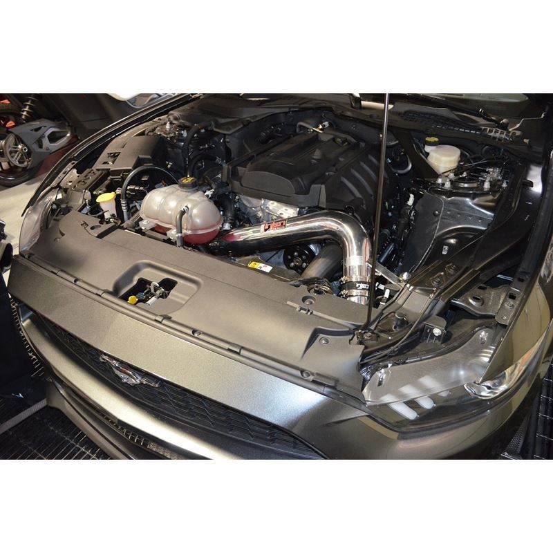 Injen 2015 Ford Mustang Eco Boost 2.3L Polished CAI Converts To SRI (PF9091P)