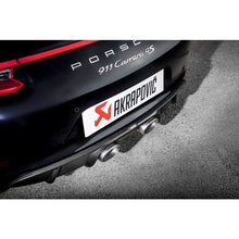 Load image into Gallery viewer, Akrapovic 16-17 Porsche 911 Carrera S/4/4S/GTS (991.2) Slip-On Line (Titanium) w/ Titanium Tips (S-PO/TI/5H)