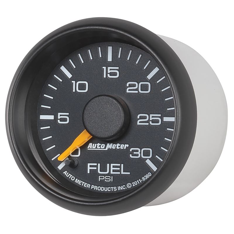 AutoMeter Factory Match Chevy 2-1/16in FSE 0-30 PSI Fuel Pressure Gauge (8360)