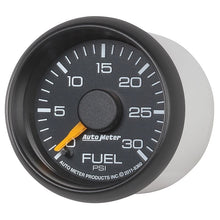 Load image into Gallery viewer, AutoMeter Factory Match Chevy 2-1/16in FSE 0-30 PSI Fuel Pressure Gauge (8360)