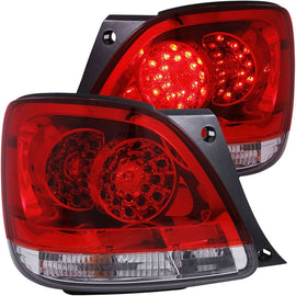 ANZO USA 1998-2005 Lexus Gs300 LED Taillights Red/Clear (321101)