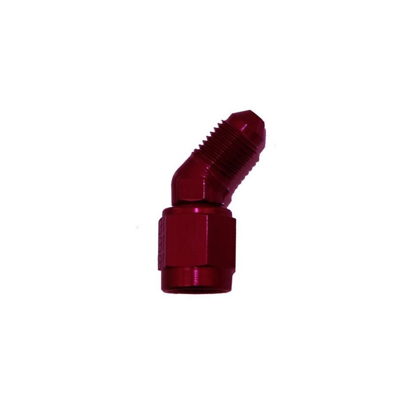 Nitrous Express 3AN Male x 45 -3 Female Swivel - Red (16195-45)