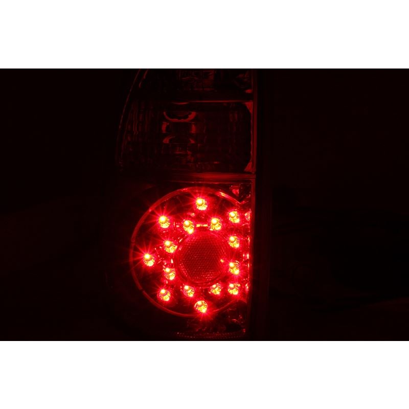 ANZO USA 2005-2006 Toyota Tundra LED Taillights Red/Clear (311117)