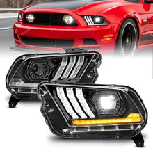 Load image into Gallery viewer, ANZO USA LED Projector Headlight Set for Ford Mustang 13-14 (121572)