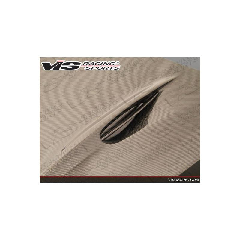 VIS Racing A Tech Style Black Carbon Fiber Hood (02PSCAY4DATH-010C)