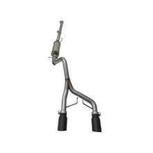 Load image into Gallery viewer, aFe Rebel Series 2-1/2 IN 409 Stainless Steel Cat-Back Exhaust System w/Black Tip (49-48056-B)