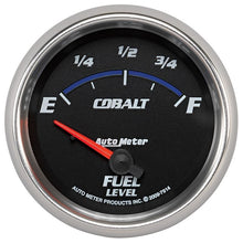 Load image into Gallery viewer, AutoMeter Cobalt 66.7mm 0-90 ohms Fuel Level Gauge (7914)