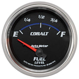 AutoMeter Cobalt 66.7mm 0-90 ohms Fuel Level Gauge (7914)