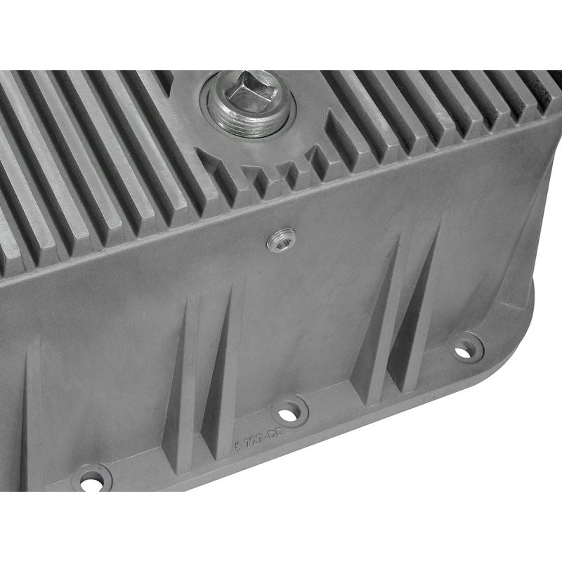 aFe Power Transmission Pan Raw w/ Machined Fins (46-70050)