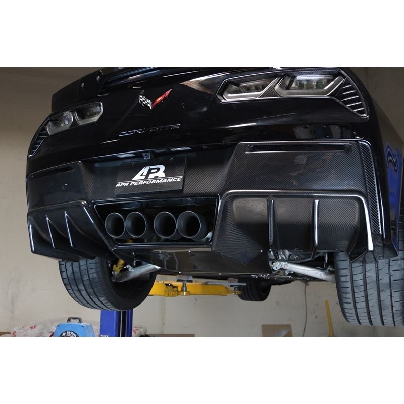 APR Performance Carbon Fiber Rear Diffuser With Undertray (AB-277030)