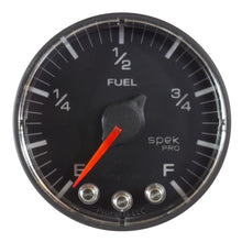 Load image into Gallery viewer, AutoMeter Spek-Pro Gauge Fuel Level 2 1/16in 0-270 Programmable Blk/Blk (P312328)