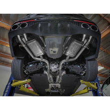 Load image into Gallery viewer, aFe Gemini XV 3in to Dual 2-1/2in Cat-Back Exhaust System w/ Cut-Out for 22-23 Kia Stinger L4-2.5L Turbo (49-37024)