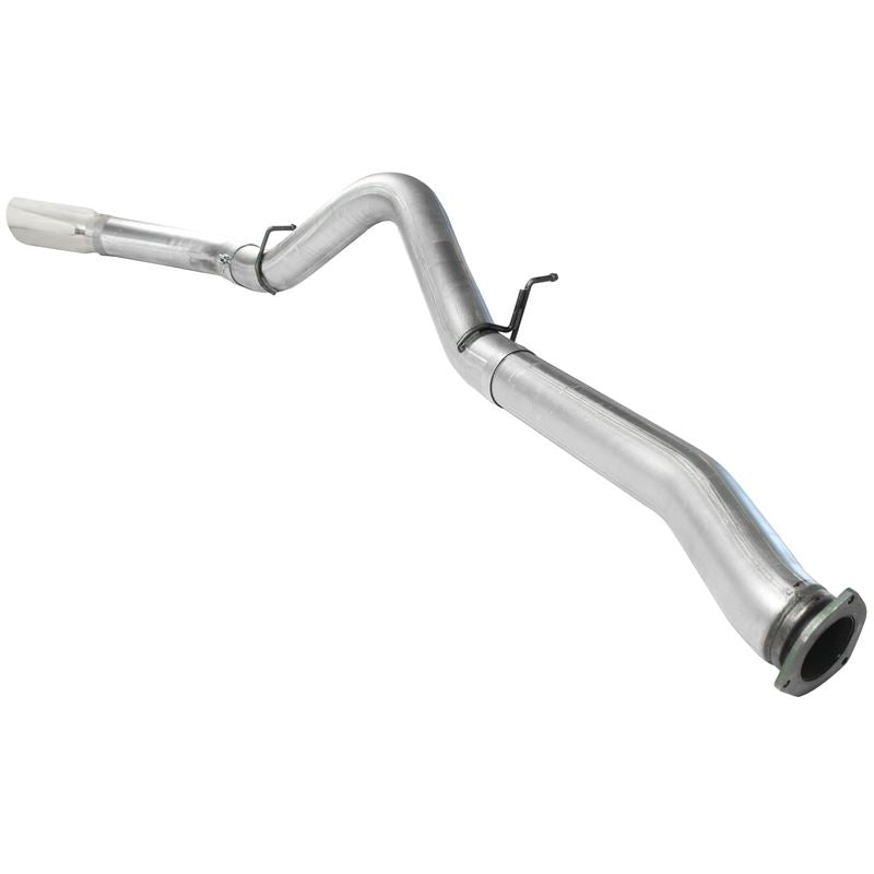 aFe ATLAS 5 IN Aluminized Steel DPF-Back Exhaust System w/Polished Tip (49-04040-P)