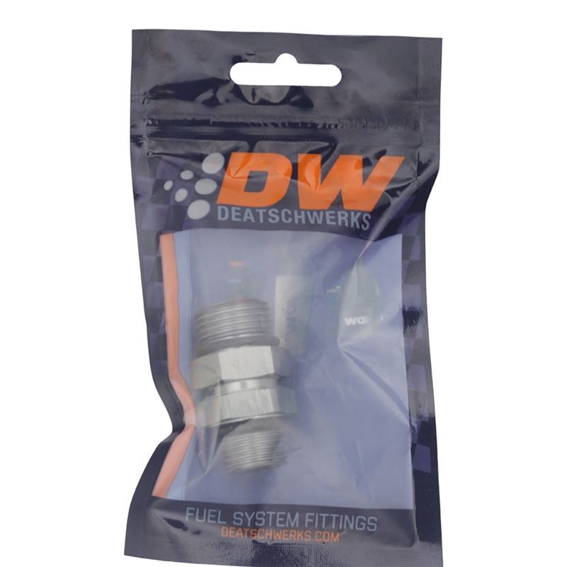 DeatschWerks 8AN ORB Male to 10AN ORB Male Swivel Adapter - Anodized DW Titanium (6-02-0425)