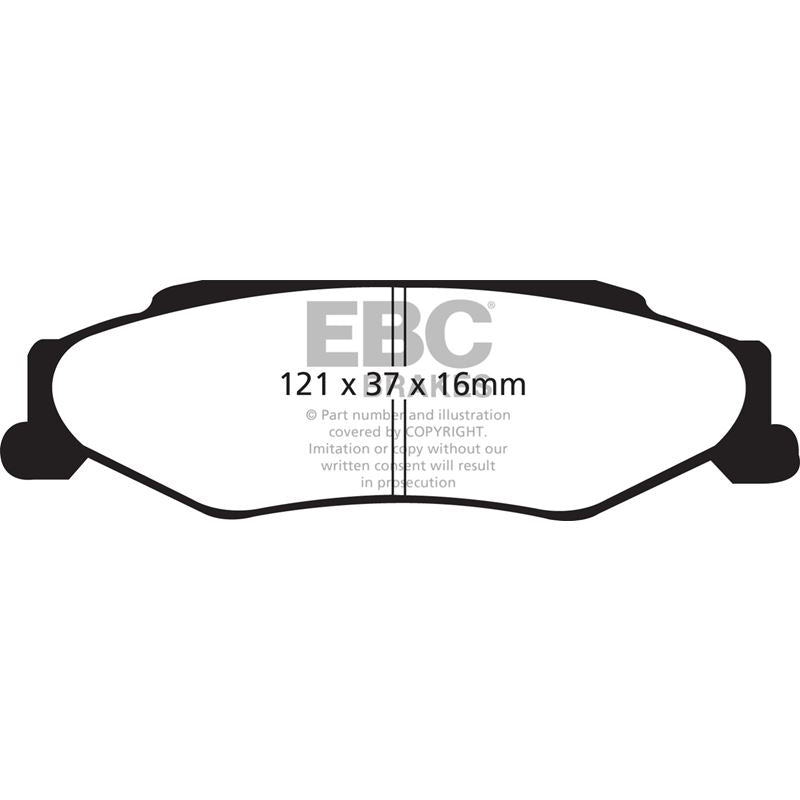 EBC Ultimax OEM Replacement Brake Pads (UD732)