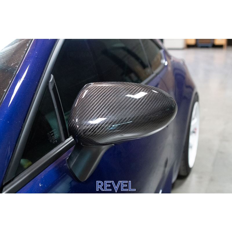 Revel GT Dry Carbon Mirror Covers 22 Toyota GR86 2 PCS(1TR4GT0CS09)