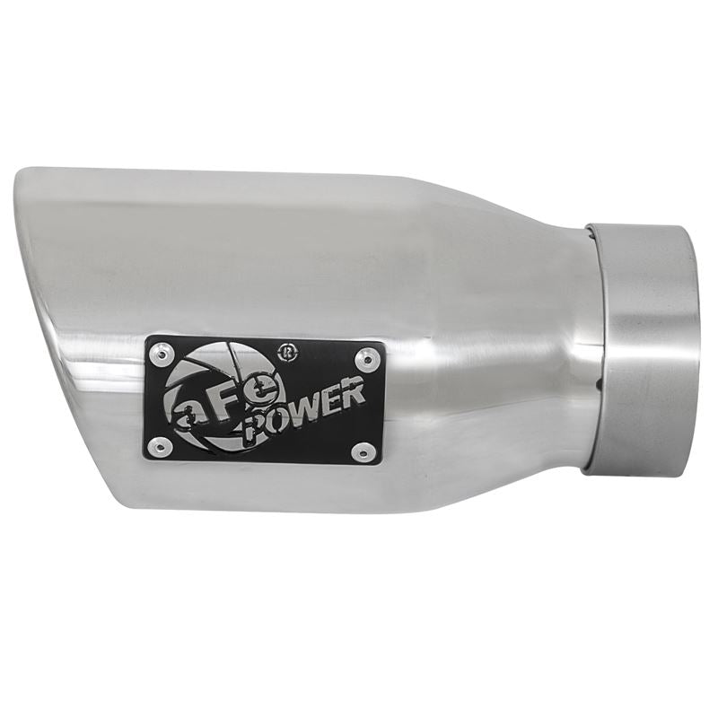 aFe MACH Force-Xp 409 Stainless Steel Clamp-on Exhaust Tip Polished (49T30452-P09)