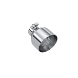 MBRP Exhaust Tip. 5in. OD Out. 2.5in. ID. 6.5in Length. Single Wall. T304 (T5190)