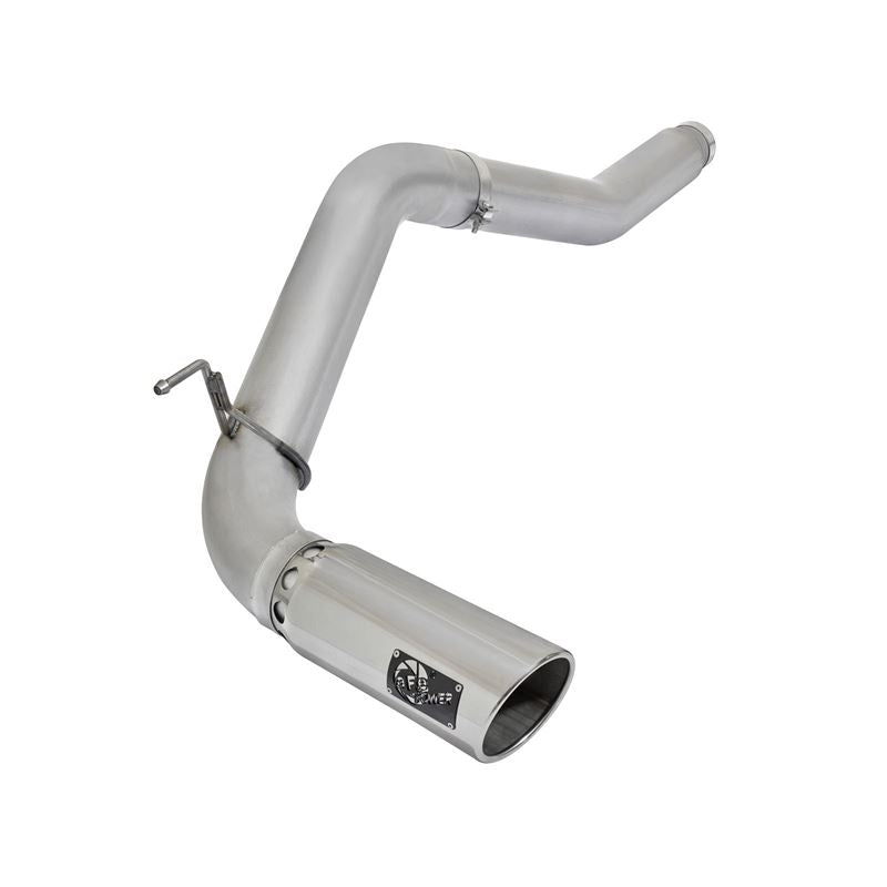 aFe ATLAS 5 IN Aluminized Steel DPF-Back Exhaust System w/ Polished Tip (49-06112-P)