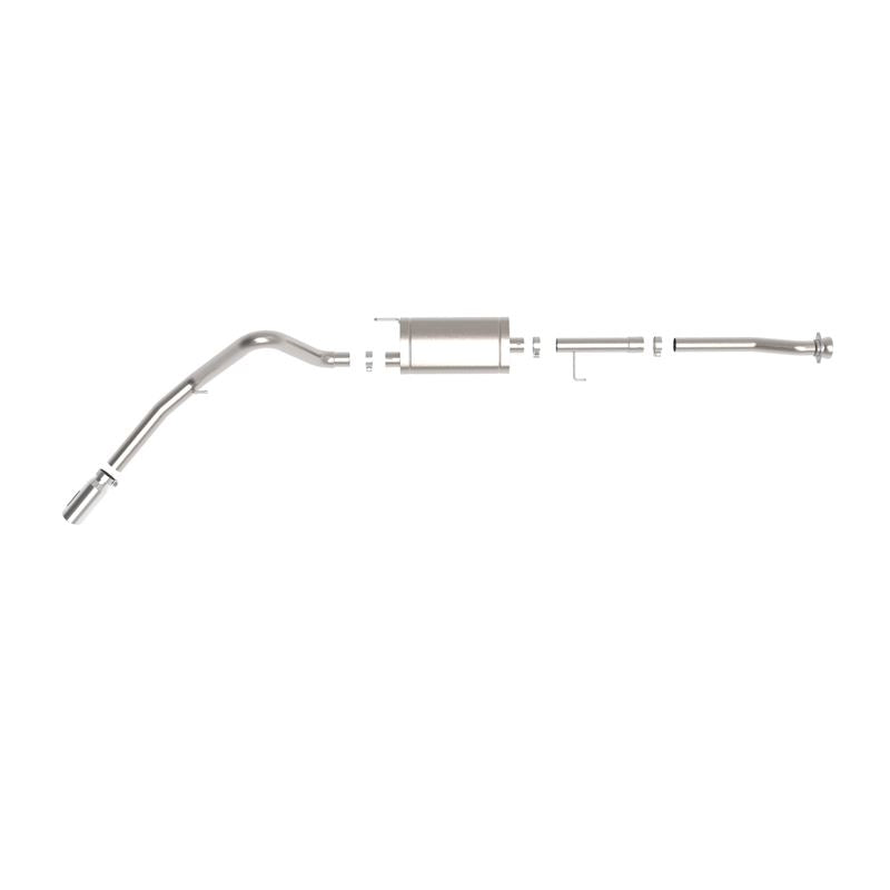 aFe Apollo GT Series 3 IN to 3-1/2 IN 409 SS Cat-Back Exhaust System w/ Polish Tip for 2021-2021 Ford F-150(49-43125-P)