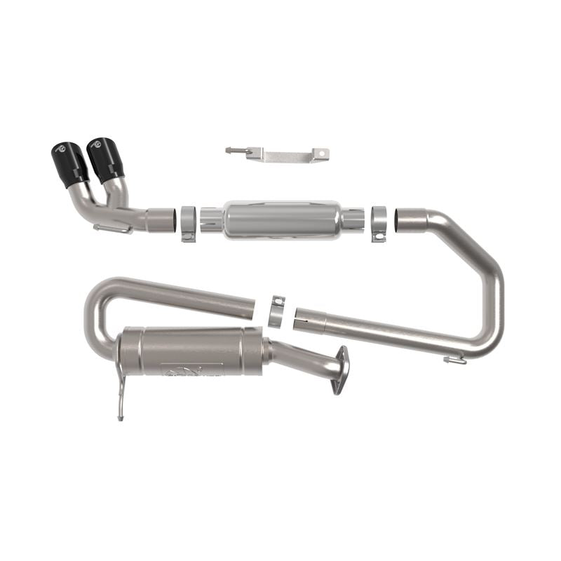 Takeda Cat-Back Exhaust System for 2021 Suzuki Jimny(49-37020-B)