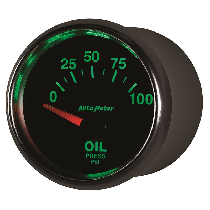 AutoMeter GS 0-100 PSI Short Sweep Electronic Oil Pressure Gauge (3827)