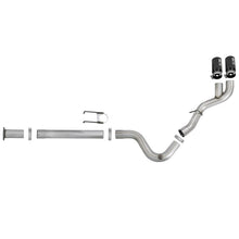 Load image into Gallery viewer, aFe Rebel XD 4 IN 409 Stainless Steel DPF-Back Exhaust System w/Black Tip (49-43102-B)