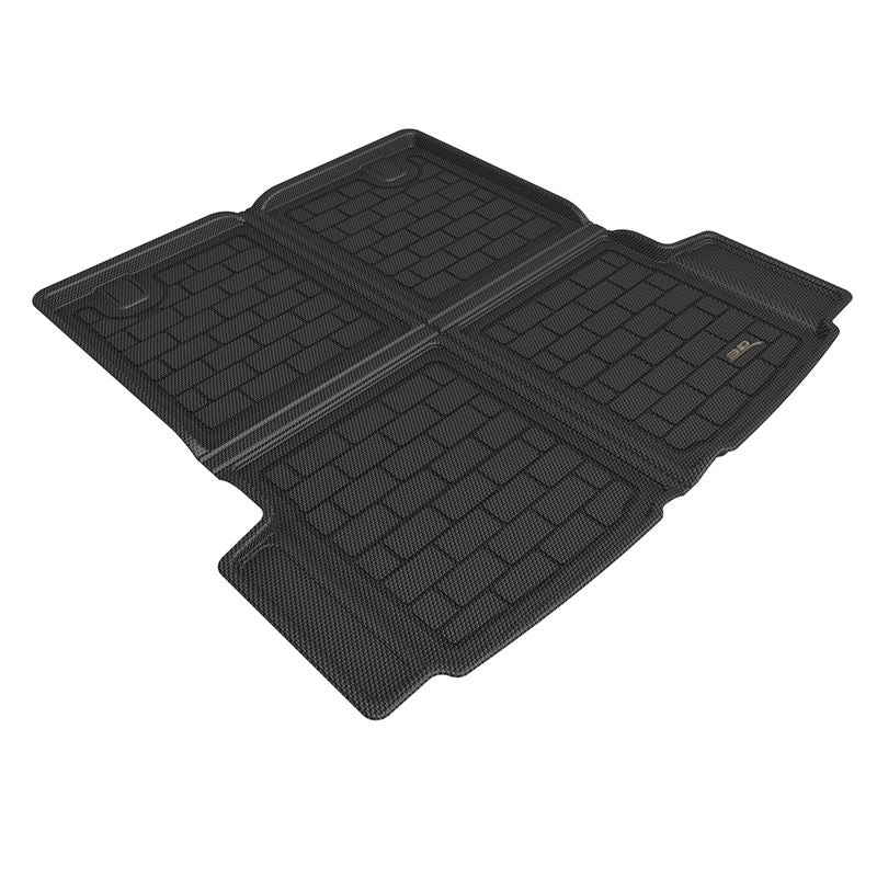 3D Maxpider 21-23 Porsche Taycan / 22-24 Audi E-Tron GT Custom Fit Kagu Cargo Liner Mat - Black (M1PO0241309)