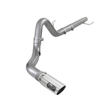 Load image into Gallery viewer, aFe Large Bore-HD 4 IN 409 Stainless Steel DPF-Back Exhaust System w/ Polished Tip (49-43106-P)