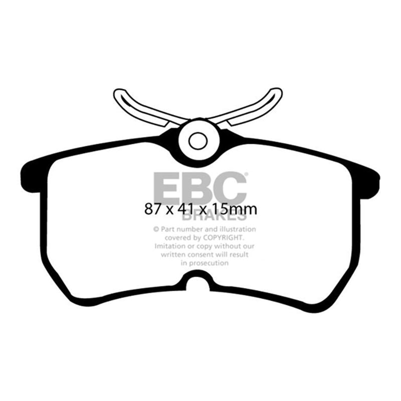 EBC Greenstuff 2000 Series Sport Brake Pads (DP21218)