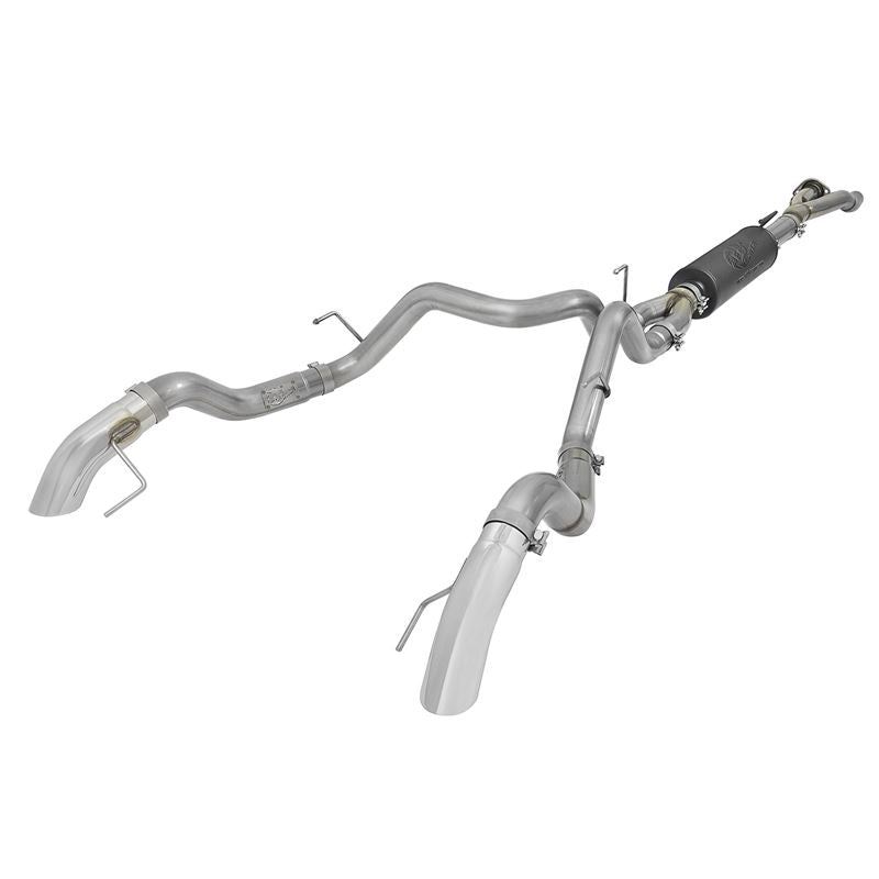 aFe MACH Force-Xp 3 IN 304 Stainless Cat-Back Hi-Tuck Exhaust System w/ Polished Tip (49-33095-P)