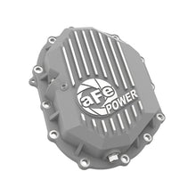 Load image into Gallery viewer, aFe Street Series Front Differential Cover Raw w/ Machined Fins (46-71050A)