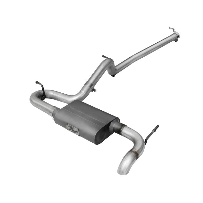 aFe Scorpion 2-1/2 IN Aluminized Steel Cat-Back Hi-Tuck Exhaust System (49-08043)