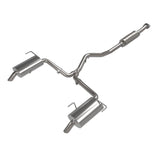 Takeda 2-1/2 IN to 2-1/4 IN 304 Stainless Steel Cat-Back Exhaust System (49-36805)