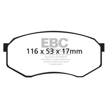 Load image into Gallery viewer, EBC Yellowstuff Street And Track Brake Pads (DP41317R)