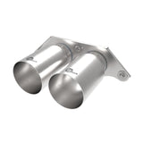 aFe MACH Force-Xp 4 IN Brushed Finish OE Replacement Exhaust Tips for 2014-2016 Porsche 911(49C36435-H)