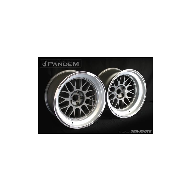 GReddy PANDEM 6666 WHEELS 18x11 -40, 5-100, GUNMETAL (66811400G)