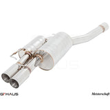 GTHAUS GT Racing Exhaust Titanium for 2008 BMW 535xi(BM0922201)