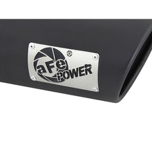 Load image into Gallery viewer, aFe MACH Force-Xp 409 Stainless Steel Clamp-on Exhaust Tip Black (49T30401-B09)