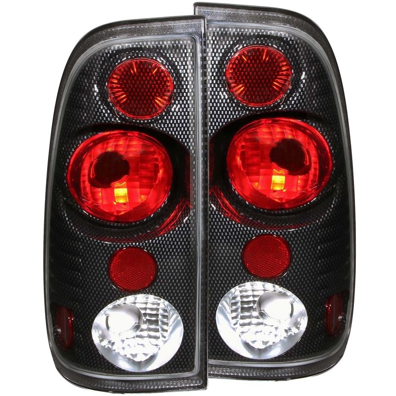 ANZO USA 1997-2003 Ford F-150 Taillights Carbon (211064)