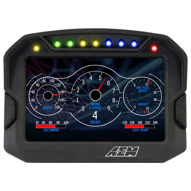 AEM Electronics CD-5 Carbon Non-Logging/Non-GPS Display (30-5600)