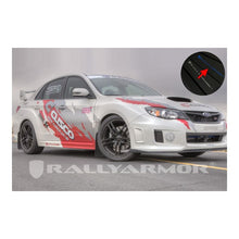 Load image into Gallery viewer, Rally Armor Black Mud Flap/Blue Logo for 2011-2014 Subaru Impreza (MF19-UR-BLK/BL)