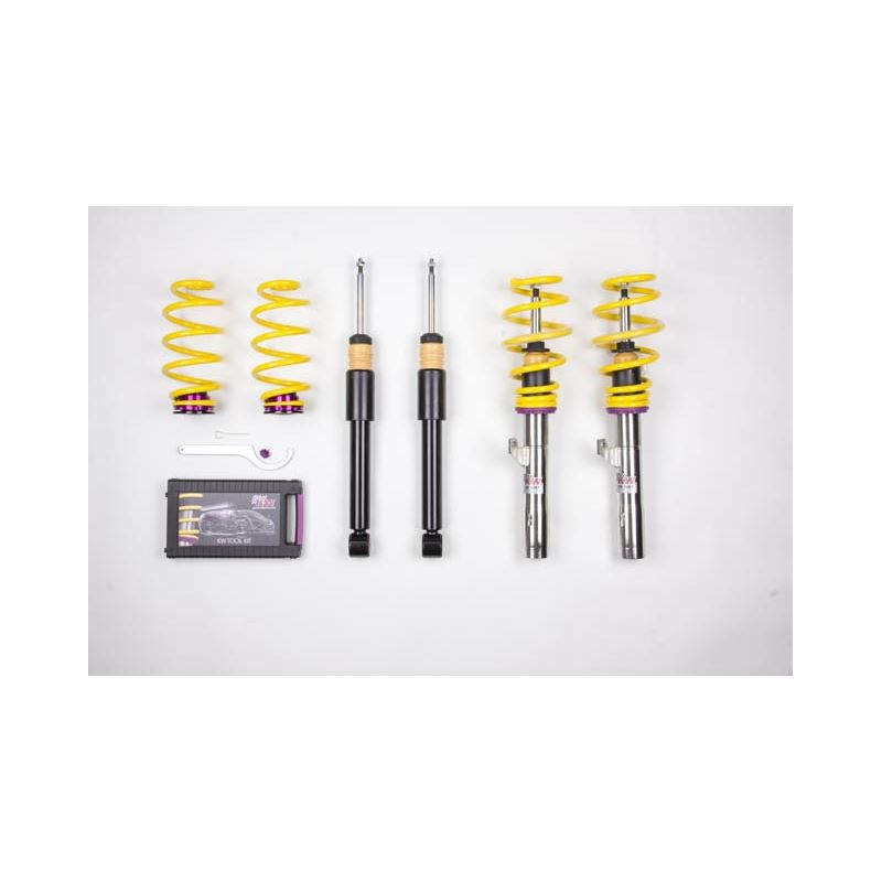 KW Suspension Coilover Kit V2 for Audi TT (8J) Roadster Quattro (6 cyl.) w/o magnetic ride (15210039)