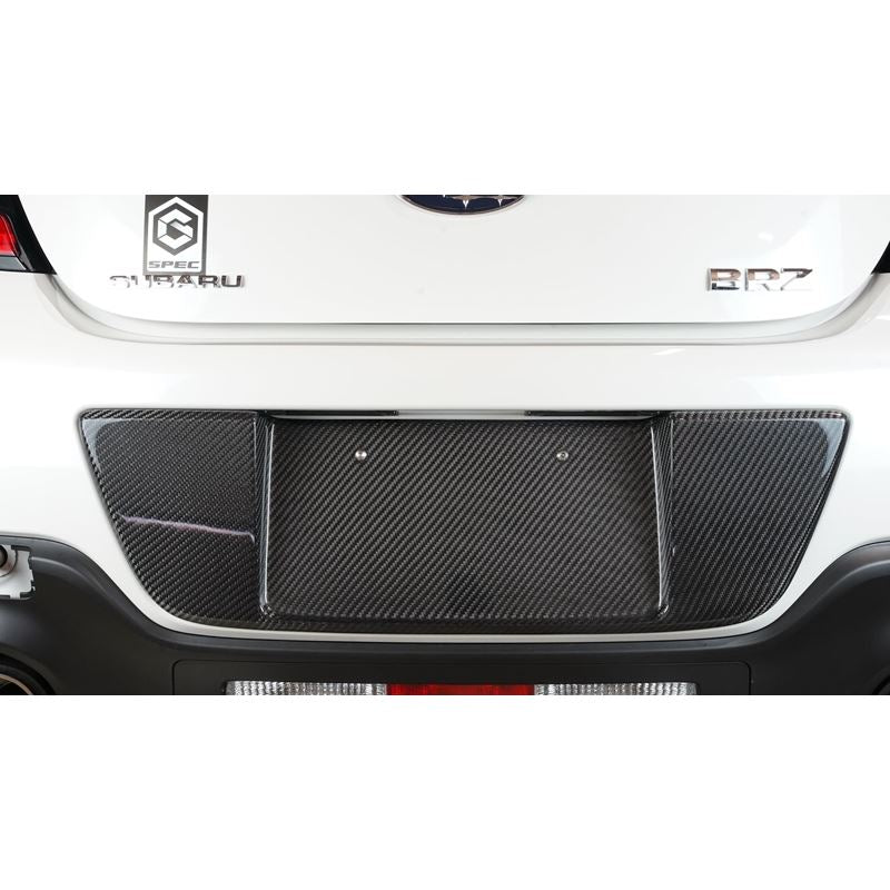 APR Performance Toyota GR86/ Subaru BRZ Carbon Fiber License Plate Frame 2022-2023 (CBX-GRBRZLIC)