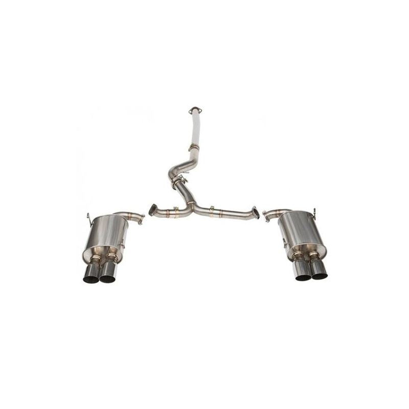 Blox Racing Cat-Back Exhaust System T304 SS 2015+ Subaru WRX (BXEX-51001)