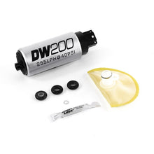 Load image into Gallery viewer, Deatschwerks DW200 series, 255lph in-tank fuel pump w/ install kit (9-201S-1005)