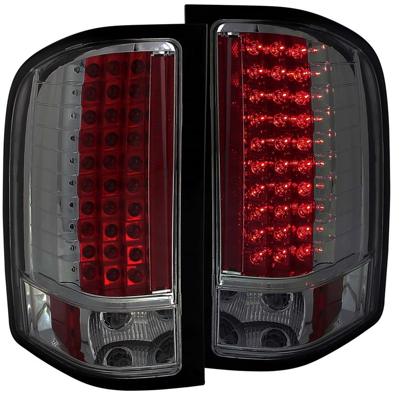 ANZO USA 2007-2013 Chevrolet Silverado 1500 LED Taillights Smoke (311159)