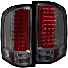 Load image into Gallery viewer, ANZO USA 2007-2013 Chevrolet Silverado 1500 LED Taillights Smoke (311159)