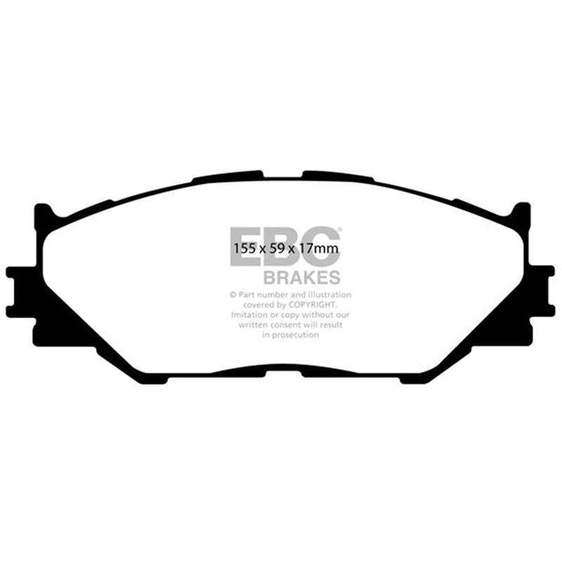 EBC Greenstuff 2000 Series Sport Brake Pads (DP21772)